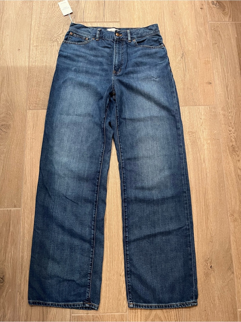 Madewell perfect vintage wide leg jean softdrape 29T 29 tall - Picture 4 of 11